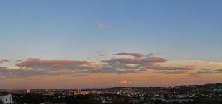 Sonnenuntergang über Ulm