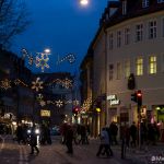 Bamberg weihnachtliche Straße
